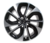 Llanta original Renault Fluence R17 Diamantada Negro