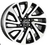 Llanta original Nissan Frontier R18 Diamantada Vison