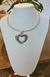 Choker Coração Vazado - comprar online