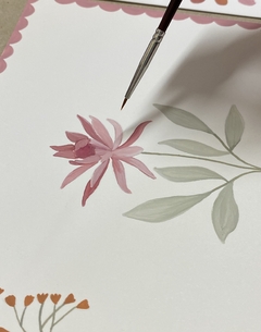 Caixa de Acrílico Floral na internet