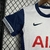 Conjunto I Tottenham 2024/25 Nike Branca e Azul - Versão Infantil - Imperador Imports