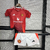 Conjunto I Manchester United 2024/25 Adidas Vermelha - Versão Infantil