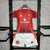 Conjunto I Manchester United 2024/25 Adidas Vermelha - Versão Infantil na internet