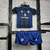 Conjunto II Manchester United 2024/25 Adidas Azul - Versão Infantil - Imperador Imports