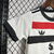 Conjunto III Manchester United 2024/25 Adidas Off-White e Preto - Versão Infantil - loja online