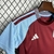 Imagem do Conjunto I Aston Villa 2024/25 Adidas Grená e Azul c Celeste - Versão Infantil