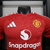 Camisa I Manchester United 2024/25 Adidas Vermelha Jogador na internet