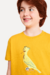 CAMISETA MINI ESTAMPADA PICA-PAU CANARIO AMARELO OURO - Loja Petiz