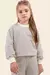CONJUNTO MALHA LISTRADA E SARJA NEW OFF - Loja Petiz