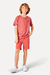 CAMISETA MC MINI MESCLA PARIS CORAL na internet