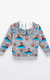 CASACO MOLETOM VULCANO CINZA - comprar online