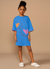 VESTIDO MEIA MALHA COBALTO - loja online