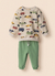CONJUNTO CASACO MOLECOTTON CALCA COTTON VIAGEM DE CARRO
