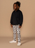CONJUNTO CASACO MOLETOM CALCA MOLECOTTON PRETO - loja online