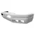 Parachoque branco para Volvo NL10/EDC com abertura para farol de milha.