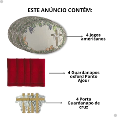 Kit de Mesa Posta - Páscoa Cristã - loja online