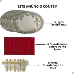 Imagem do Kit de Mesa Posta - Páscoa Cristã