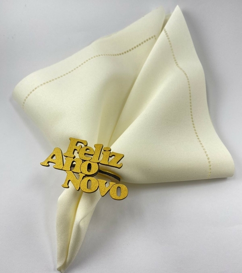 Kit de Anéis de Guardanapo - Ano Novo