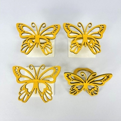 Anel Porta guardanapo MDF Borboleta 4uni - comprar online