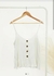 Musculosa con botones y volado abajo