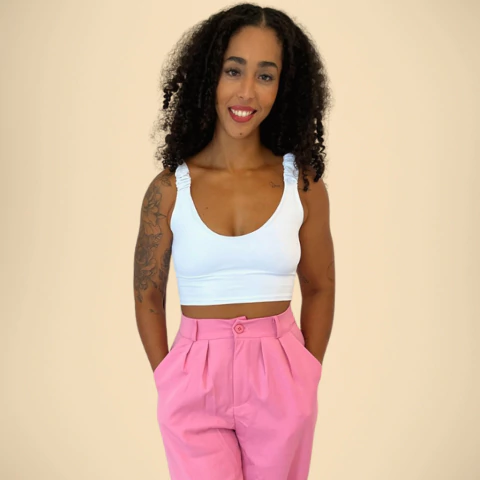 Cropped Elô Poliamida - comprar online