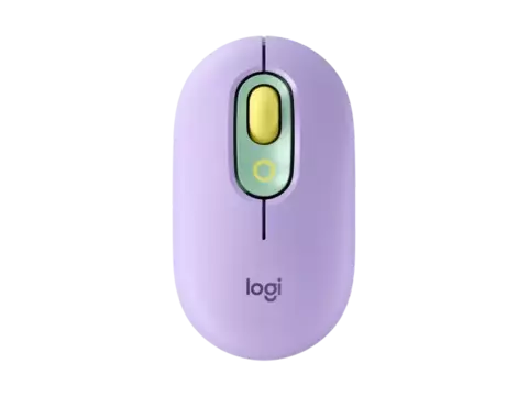 MOUSE LOGITECH POP SEM FIO LILÁS