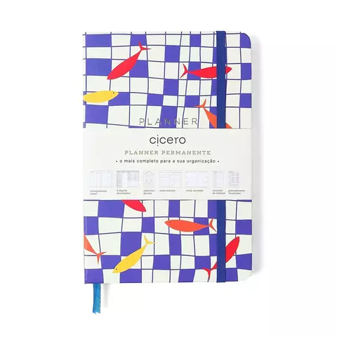 PLANNER PERMANENTE CICEROS CADERNETA LITORAL 14X21 CARDUME