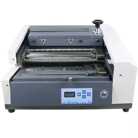 Encuadernadora Hot Melt A4 Semiautomatica-Manual, con escariador