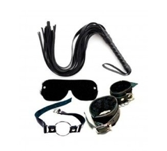 KIT SADO 4 PIEZAS NEGRO