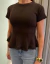 BLUSA NIKOLE MARROM