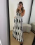 VESTIDO SOFIA ESTAMPADO PRETO E BRANCO