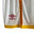 Kit Infantil Rayo Vallecano I 23/24 Umbro - Branco com detalhes em amarelo e vermelho - CAMISAS DE FUTEBOL E BASQUETE | eurofut