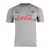 Camisa Napoli Treino III 24/25 - Torcedor EA7 Masculina - Cinza e Com Patrocínio