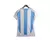 Camisa Seleção da Argentina I 24/25 - Torcedor Adidas Feminina - Branca com listras em azul