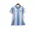 Camisa Seleção da Argentina I 24/25 - Torcedor Adidas Feminina - Branca com listras em azul