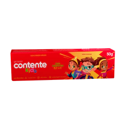 Pasta de dente Infantil Vegana - Contente Kids Super Heróis - 50g - loja online