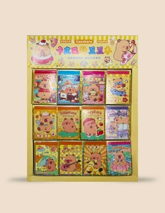 Librito Stickers CAPYBARA x12 - comprar online