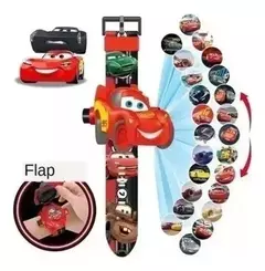 Reloj SUPER HEROES / CARS con proyector