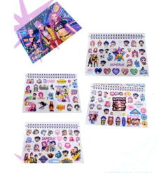 Libro GUERRERAS KPOP Stickers en internet