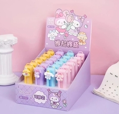Goma SANRIO retractil x6 - comprar online