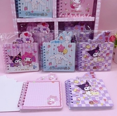 Mini cuadernito Sanrio cuadriculado - comprar online
