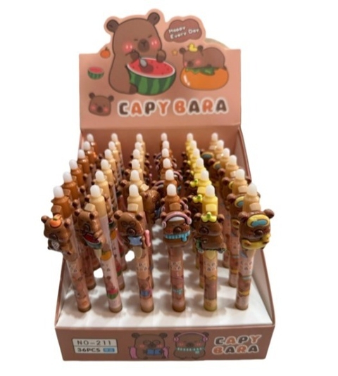 Lapicera CAPYBARA borrable x24 - comprar online