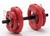 Equipo mini de 7kg- mancuerna c/ topes, 2 discos de 1kg y 2 de 2 1/2kg