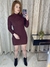 VESTIDO BRILHOSO VINHO na internet