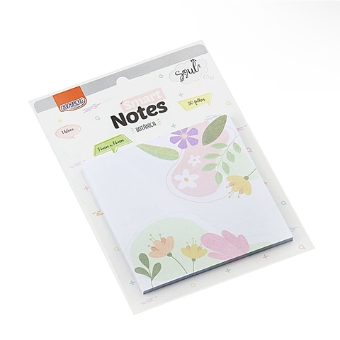 Bloco Adesivo Botânica Smart Notes - BRW