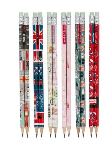 Lápis Grafite HB Love City - MOLIN