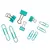 Kit Office Clips + Prendedor de Papel Aqua - TILIBRA - comprar online