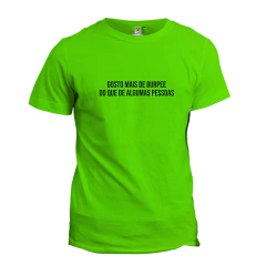 Imagem do Camiseta Crossfit Gosto mais de Burpee