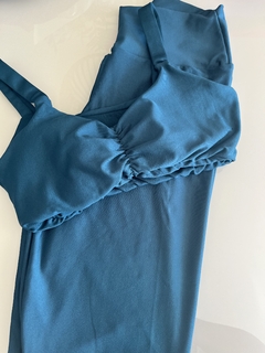 Conjunto Top Franzido Bojo + Legging Basic