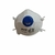 Imagem do Kit 20 Pçs Respirador Pff2(s*) Concha C/v Ksn 40.02 Ca 38263 Cor Branco